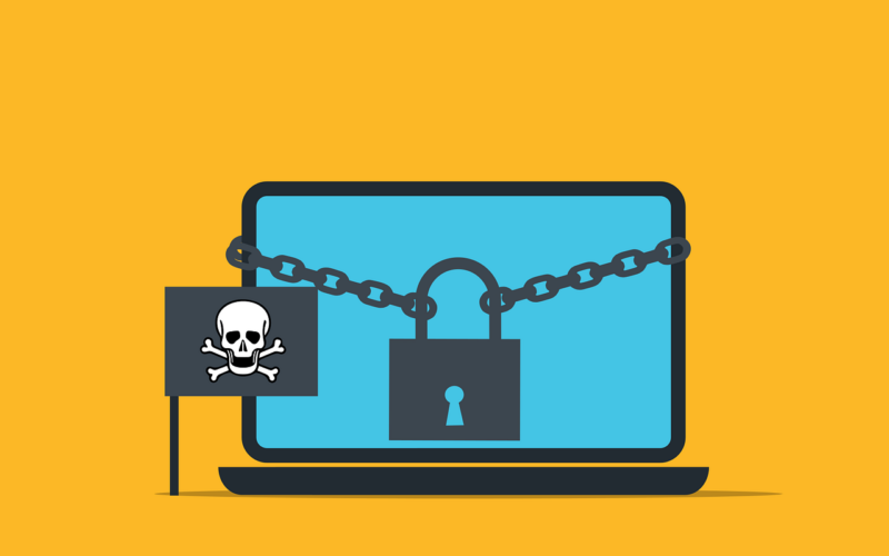 Free malware ransomware scam vector